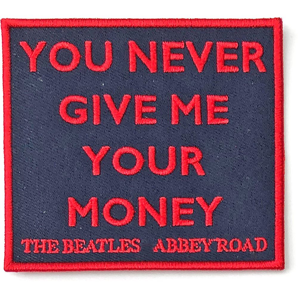 THE BEATLES ビートルズ (結成 65周年 ) - Your Never Give Me Your Money / SONG TITLES / ワッペン - PGS